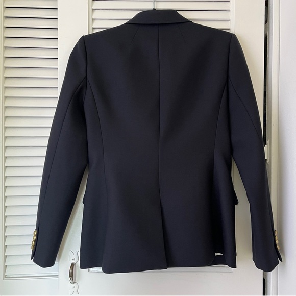 J. Crew Rhodes 100% Italian Wool Blazer Office Career Preppy | Darkest Navy | 4 - Picture 5 of 16